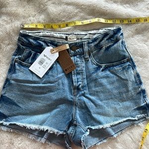Roxy Blue Jean Shorts for Women